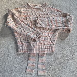 Universal Thread Pastel Cable Knit Sweater